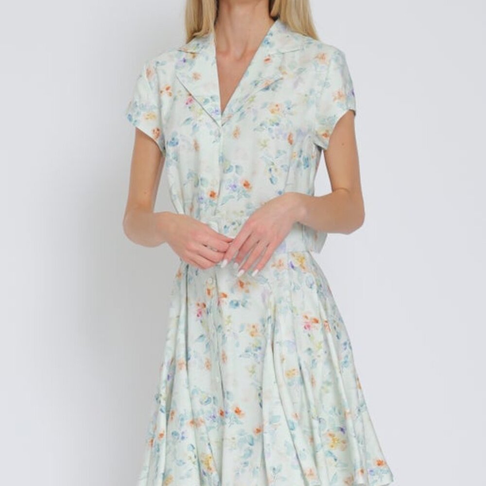 Belted dress
